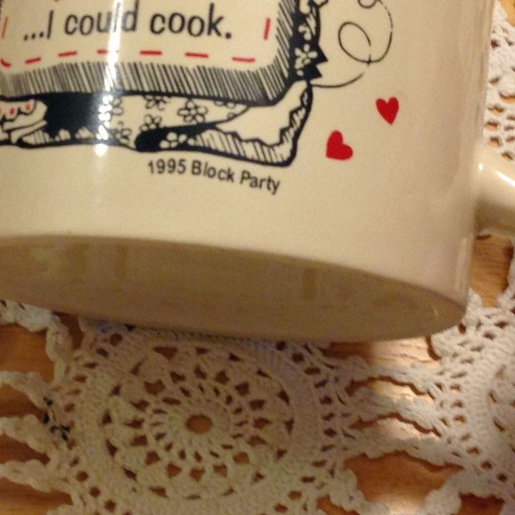 Homemaker, Quilter Coffee Mug, Vintage - Picture 3 of 5